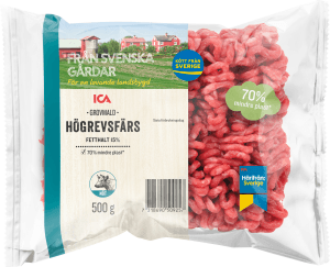 Högrevsfärs Färsk 18%