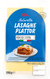 Pasta Lasagneplattor