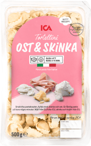 Pasta Tortellini Ost och Skinka Färsk