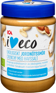 Jordnötssmör crunchy med havssalt