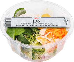 Laxsallad med bulgur