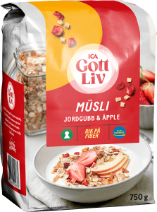 Müsli Jordgubb & äpple