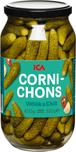 Cornichons Vitlök Chili
