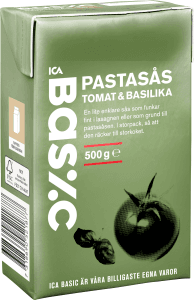 Pastasås med basilika