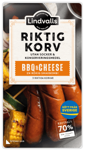 Korv BBQ & Cheese