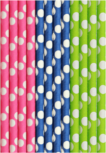 Sugrör av Papper Cocktail 150x8mm FSC