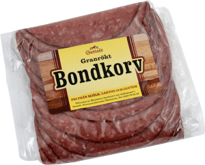 Bondkorv Granrökta Skivad