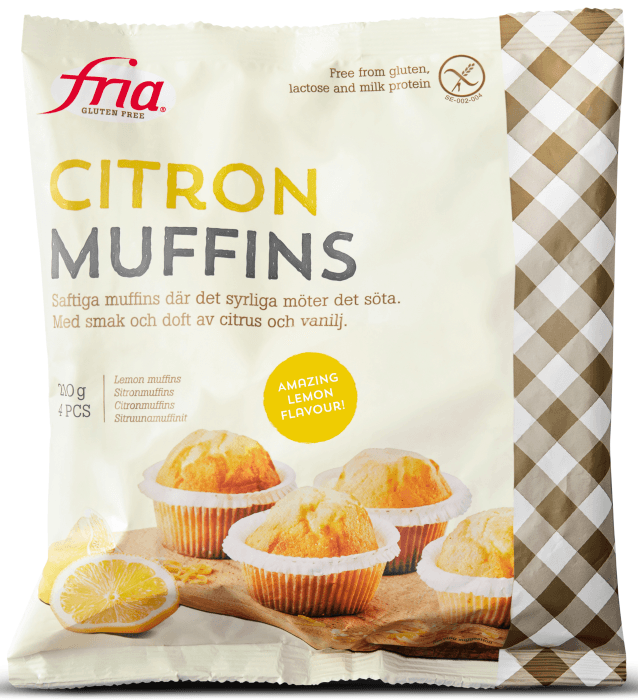 Citronmuffins Gluten