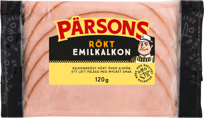 Rökt Emilkalkon Skivad