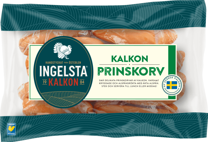 Prinskorv Kalkon