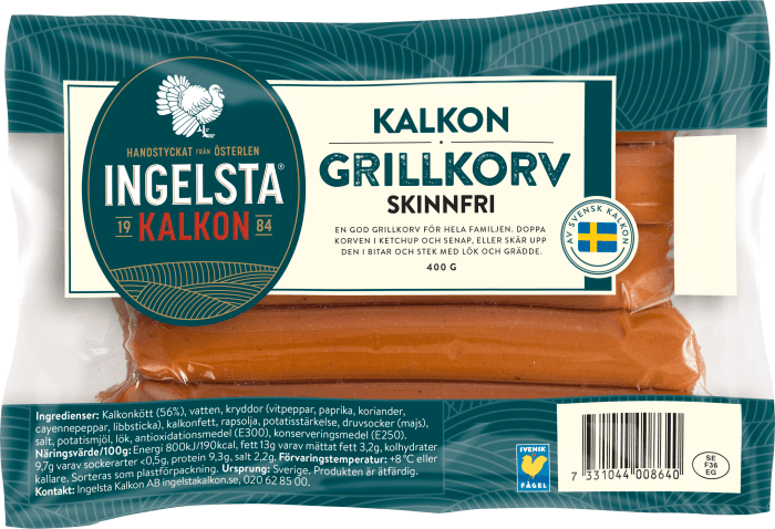 Grillkorv Kalkon