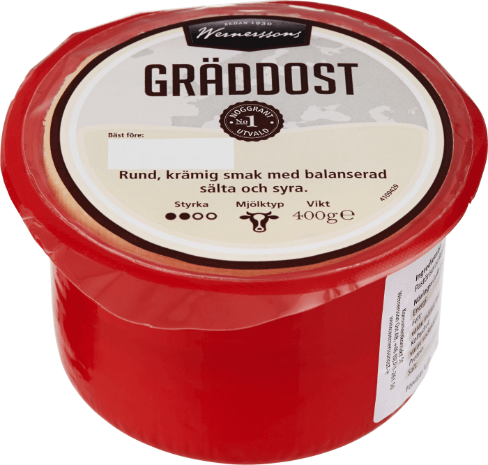 Gräddost 38%