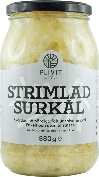 Surkål Strimlad