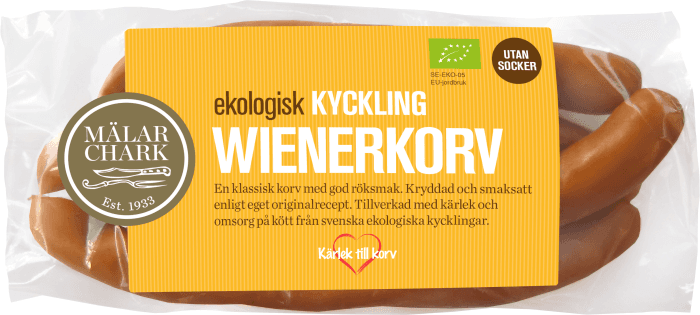 Wienerkorv Kyckling EKO