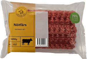 Nötfärs Färsk 20%