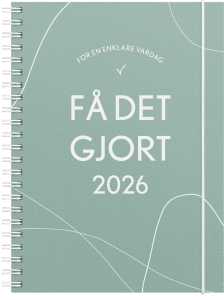 Kalender Få Det Gjort Grön 2026