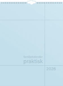 Väggkalender Familj Praktisk 2026