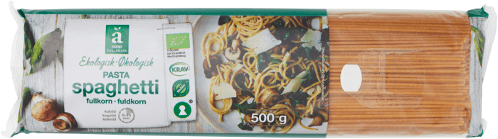 Spaghetti Fullkorn Eko