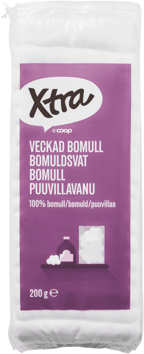 Bomull Veckad