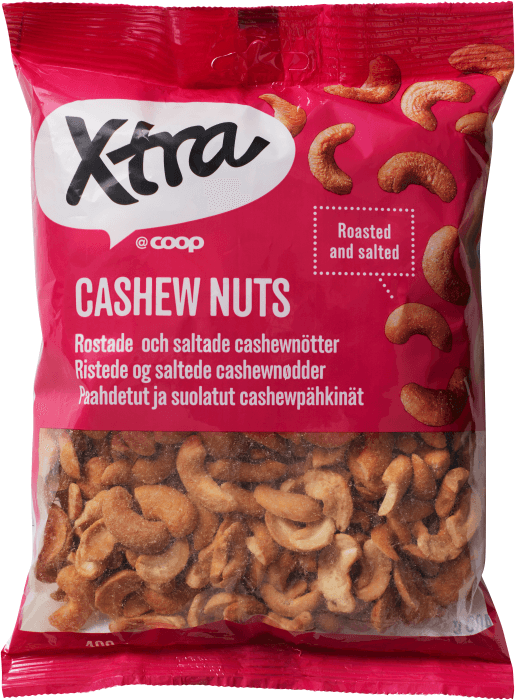 Cashewnötter Saltade