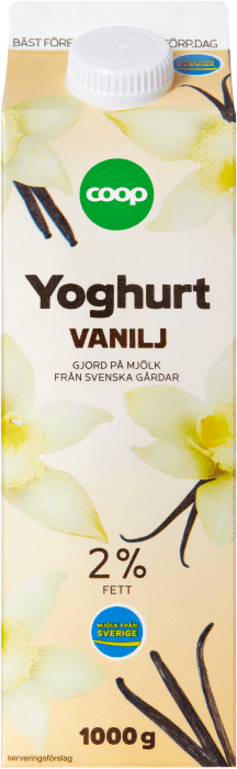 Yoghurt Vanilj 2%
