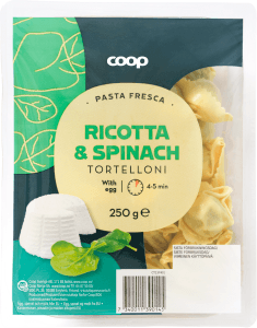 Tortelloni Ricotta & spinach