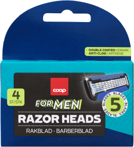 Rakblad refill 4-pack