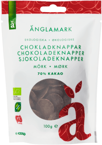 Chokladknappar Mörka Eko