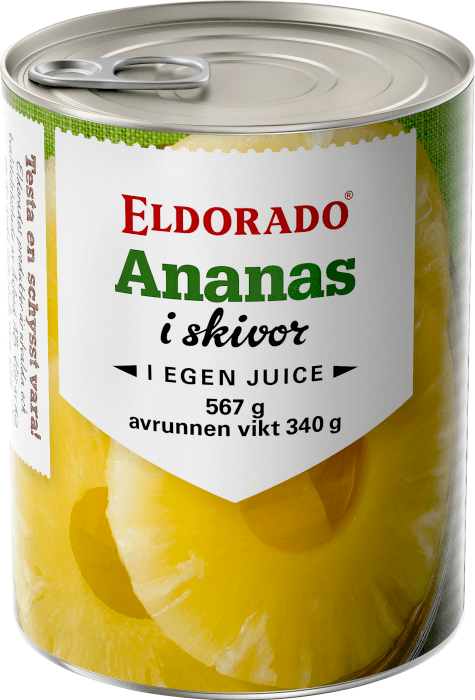 Ananas Skivad i Egen Juice