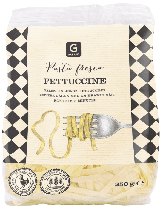Färsk Pasta Fettuccine