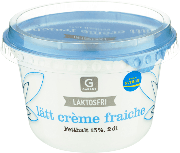 Lätt Crème Fraiche Laktosfri 13%