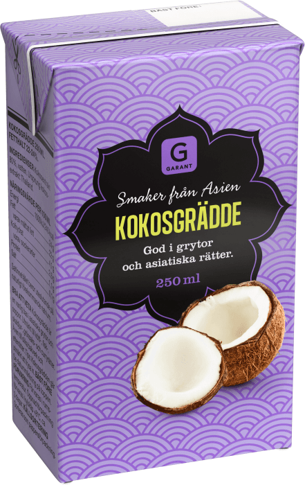 Kokosgrädde 22%