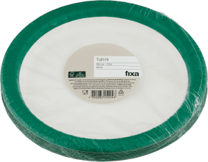 Tallrik 26cm Flat med Dekor