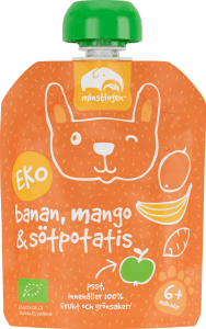 Klämmis Banan, Mango & Sötpotatis 6 mån Eko