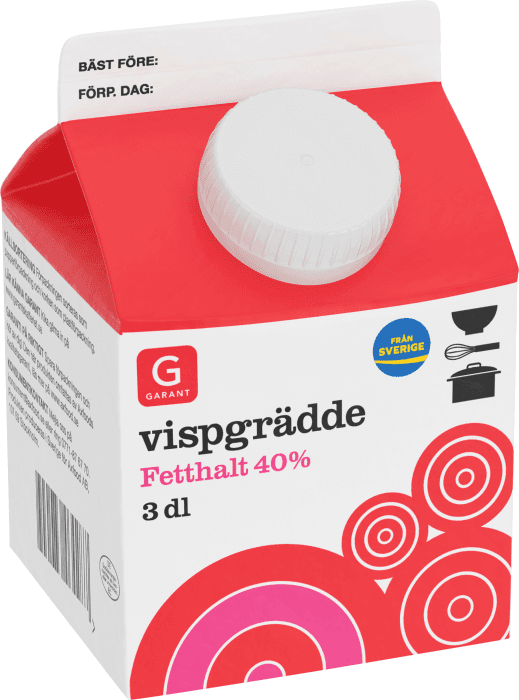 Vispgrädde 40%