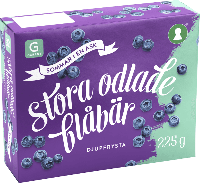 Blåbär Odlade Frysta