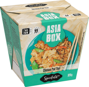Asia Box Pad Thai Kyckling Fryst