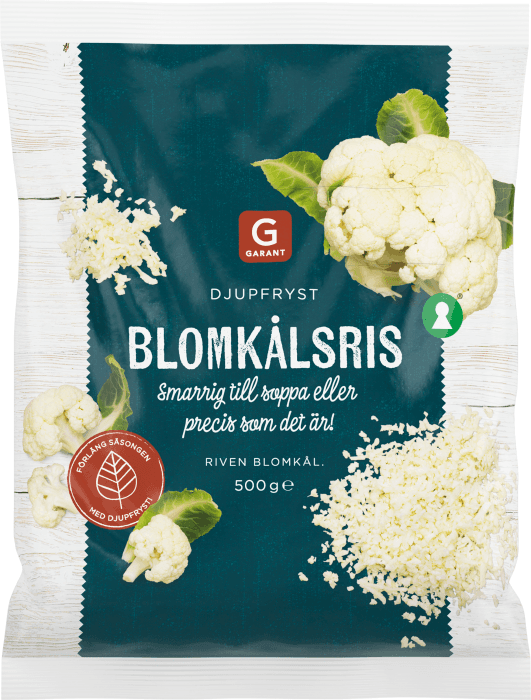 Blomkålsris Fryst