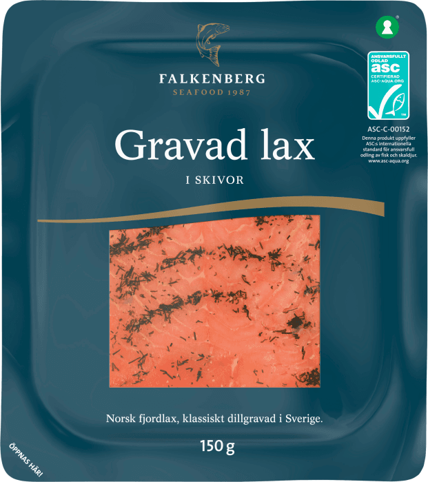 Gravad Lax Skivad