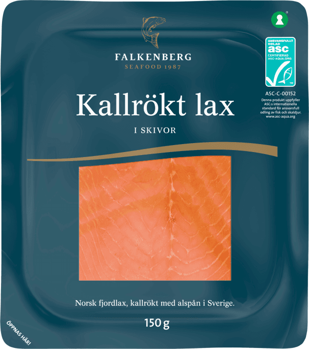 Kallrökt Lax Skivad