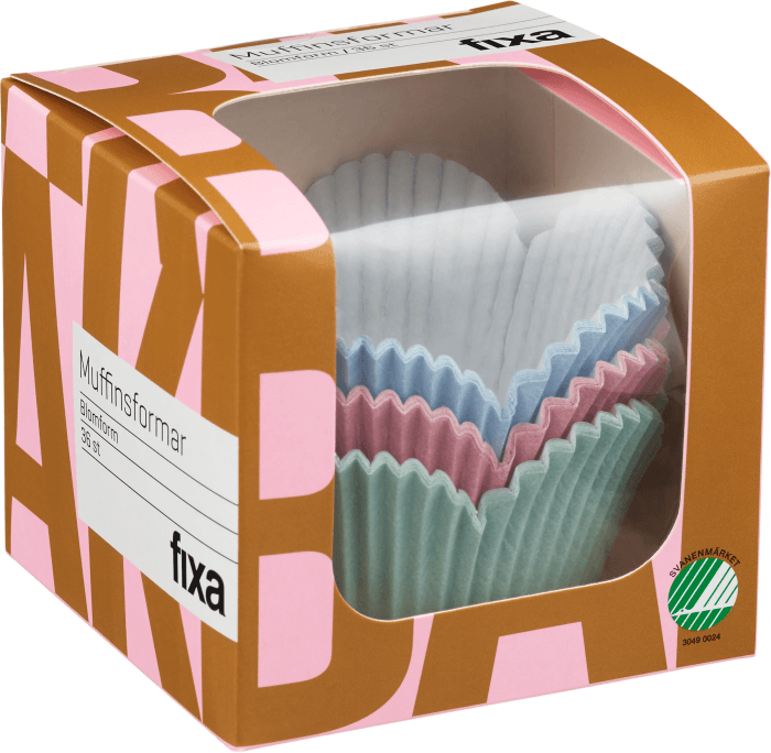 Muffinsformar Blomma