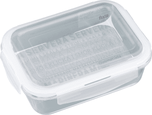 Glasmatlåda med Lock 1L