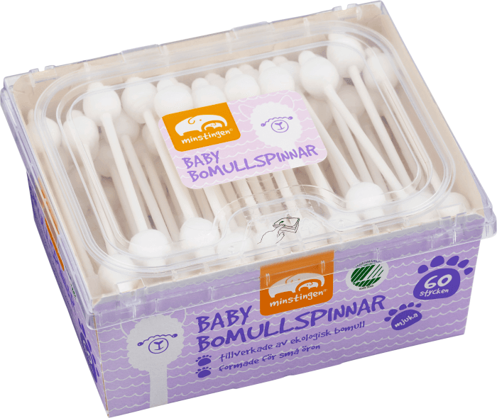 Bomullspinnar Baby