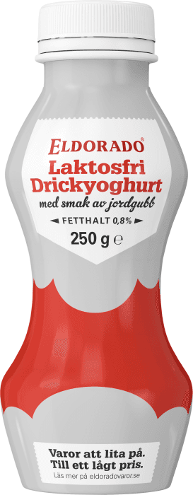 Drickyoghurt Jordgubb Laktosfri 0,8%