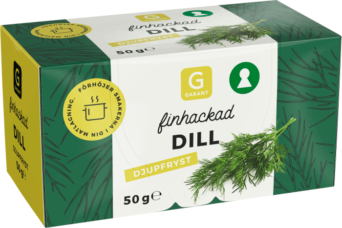 Dill Finhackad Fryst