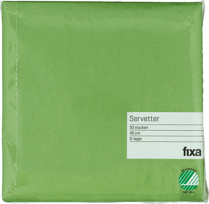 Servett Grön 40cm
