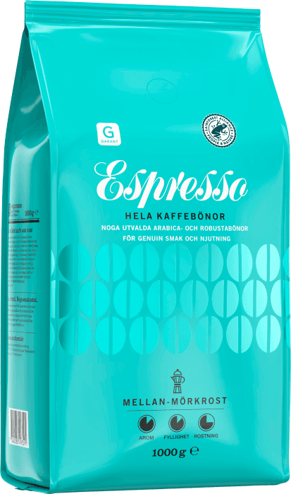 Espresso Hela Kaffebönor