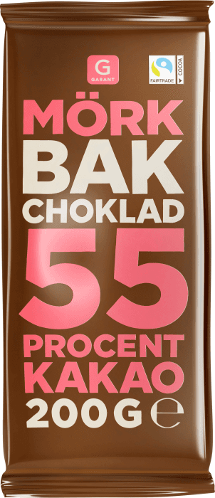 Bakchoklad Mörk 55%