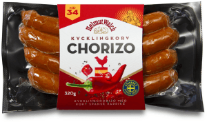 Kycklingkorv Chorizo