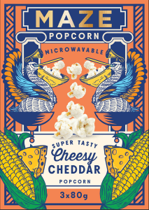 Micropopcorn Cheddar 3x80g